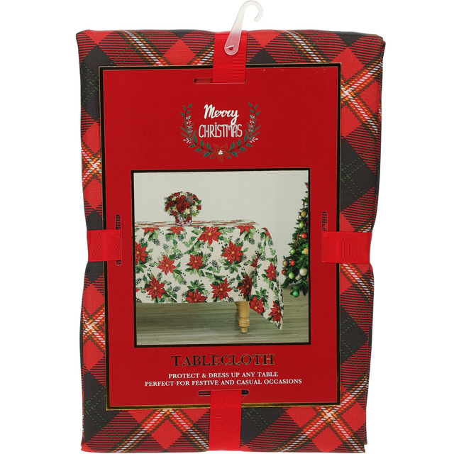 Masă cu carouri scoțiene, 130 x 180 cm, model 1