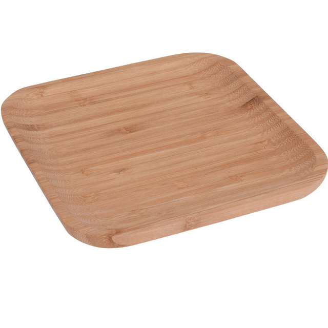 Tava din bambus, 17 x 17 cm