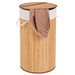 Coș de rufe din bambus, maro deschis, 55 litri, WENKO, bej