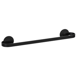 Suport pentru prosoape din aluminiu 40 cm BIVIO, instalare fara gaurire