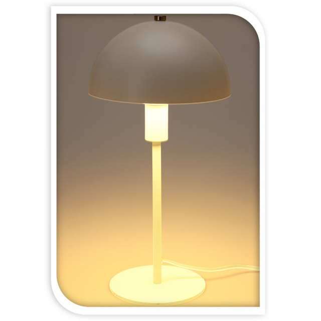 Lampa de masa din metal, ciuperca, 18 x 36 cm