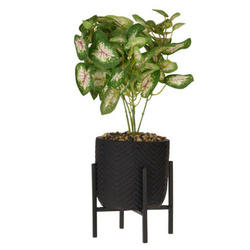 Planta artificiala in ghiveci decorativ GREEN ZONE, Ø 10 cm