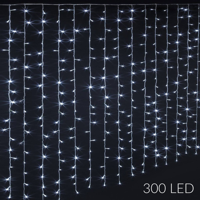 Perdea luminoasa, 300 LED-uri