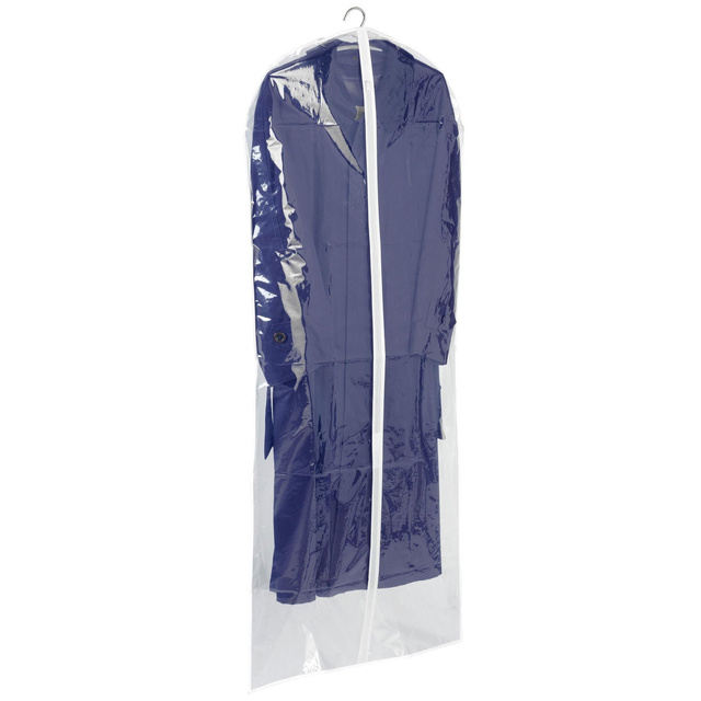 Husa transparenta pentru un costum , 150 x 60 cm
