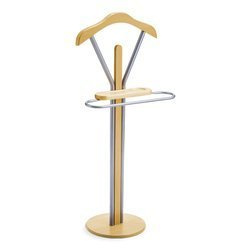 Umeraș pentru costum, haine - 30x44x108 cm, ZELLER, maro deschis