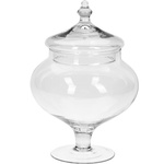 Borcan din sticlă pentru prăjituri RINO