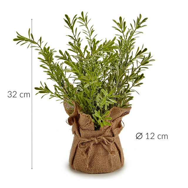 Ierburi artificiale în ghiveci pentru bucătărie, 17,7 cm