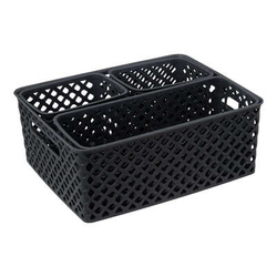 Set coșuri de depozitare din plastic FOLK, 4 buc.