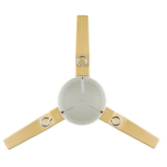 Suport pentru brad cu imitație de lemn, 62 cm, rezervor 2,2 l, alb