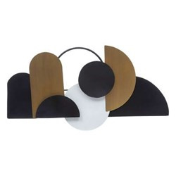 Decorațiune de perete art deco JULIETTE, 70 x 37 cm.