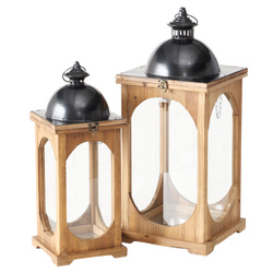 Lampioane MELIRA pentru interior, 2 buc, inaltime 50-61 cm