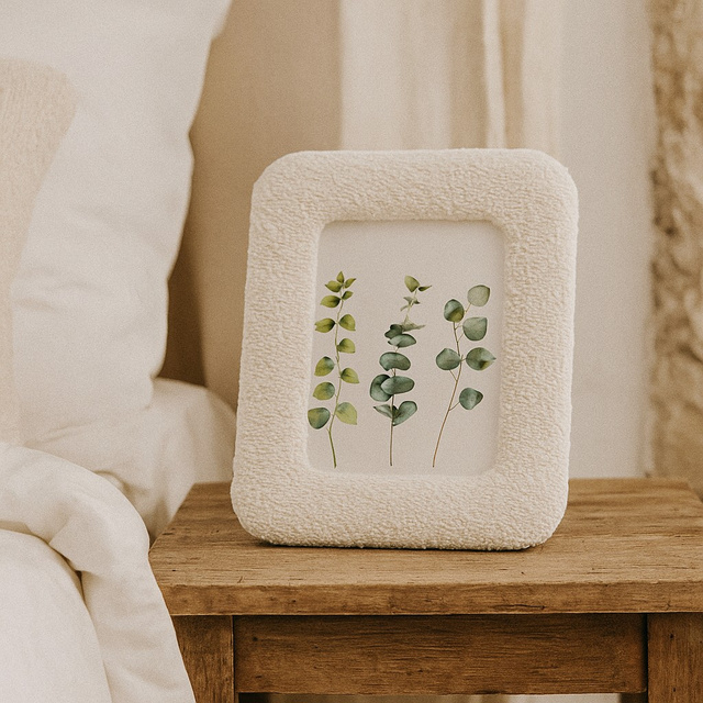 Ramă foto boucle TOD, 20 x 25 cm