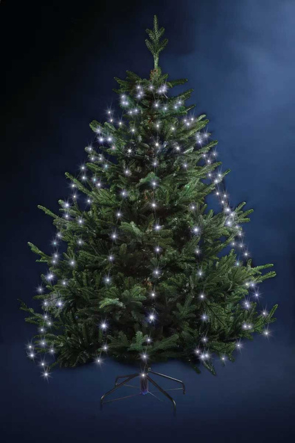 Lumini albe pentru brad, ghirlanda, 170 LED-uri