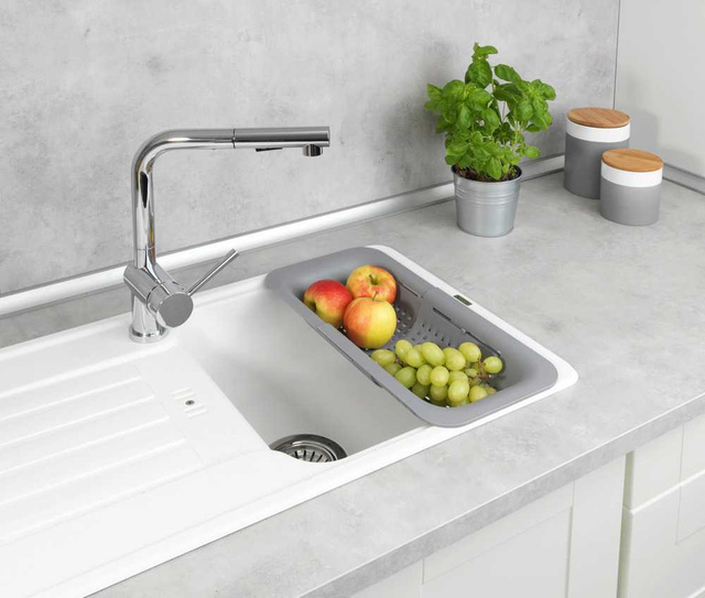 Organizator extensibil pentru chiuveta SIVO, 37-50 cm, WENKO