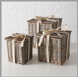 Set 2 coșuri  din răchită Tango