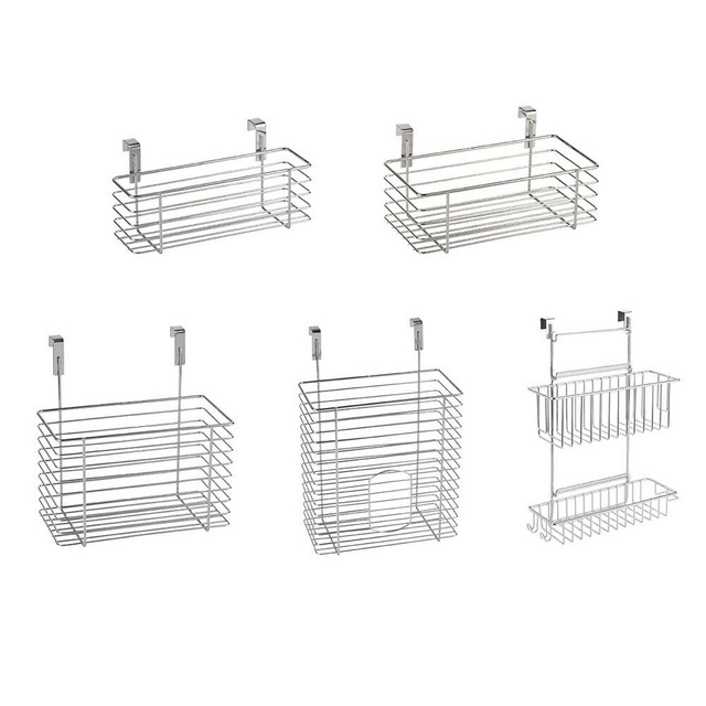 Coș multifuncțional pentru depozitare, WENKO, argintiu