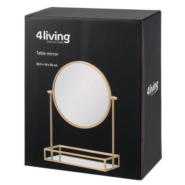 Oglindă cosmetică cu tavă GEMMY 