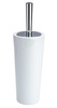 Recipient pentru perie CONI WHITE + perie WC, WENKO