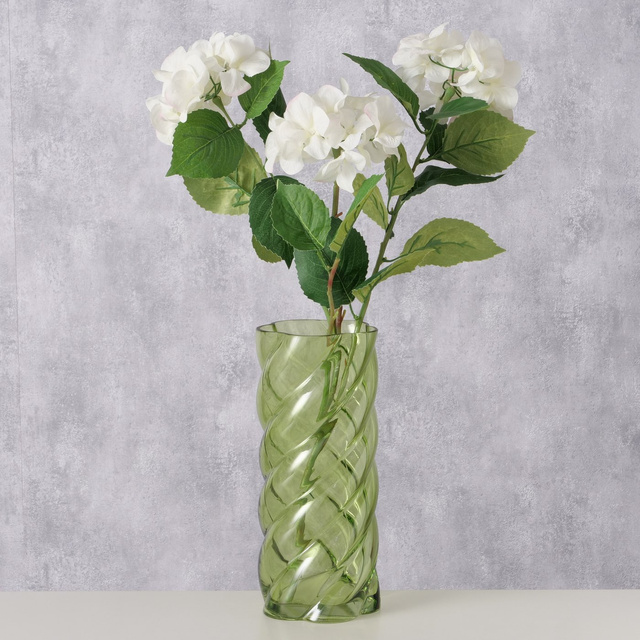 Vaza din sticla lucioasa CURVO, 30 cm