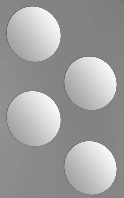 Oglinzi autoadezive fără cadru, set practic