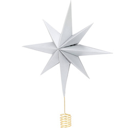 Vârf de brad stea din hârtie, 30 cm
