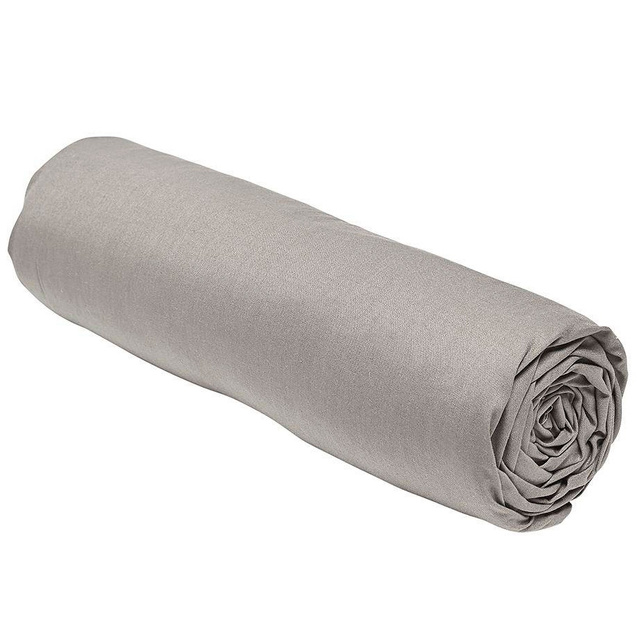 Cearsaf de pat cu elastic Plain, din bumbac, 160 x 200 cm