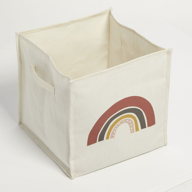 Coș pentru jucării pătrat HEAD IN THE CLOUDS, 31 x 31 x 31 cm