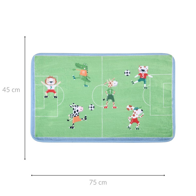 Covoraș pentru copii MARACANA minge de fotbal, 45 x 75 cm