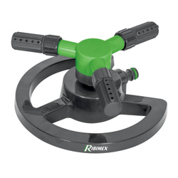 Aspersor rotativ 3 brate RIBIMEX, zona de irigare pâna la 71m²