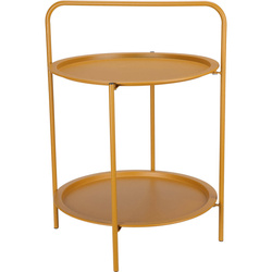 Masuta de cafea 50 x 66 cm, cu 2 niveluri