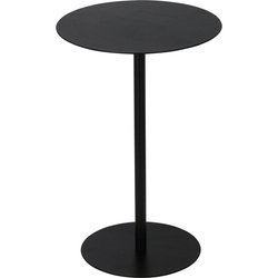 Masuta laterala metalica, Ø 35 x 53 cm