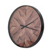 Ceas de perete cu cadran care imită lemnul sub sticlă, Ø 51 cm