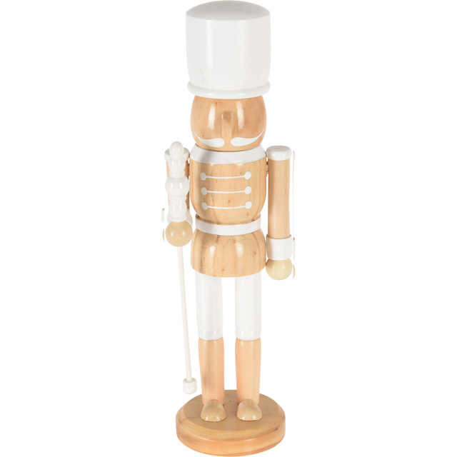 Spărgător de nuci decorativ, din lemn, 25 cm