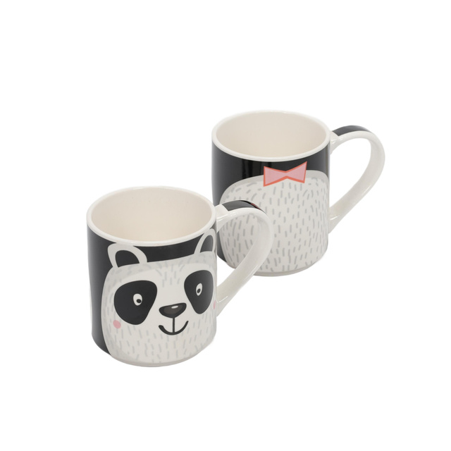 Set cadou: 2 căni din porțelan pentru copii, 2 x 265 ml