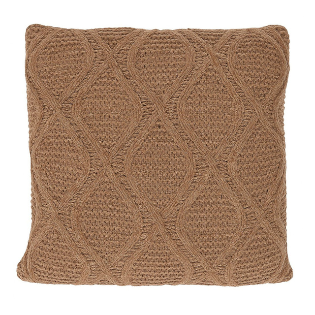 Pernă decorativă CHENILLE, tricotată, 45 x 45 cm