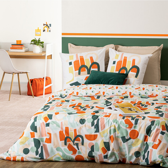 Lenjerie de pat din bumbac Mattys, 240 x 220 cm