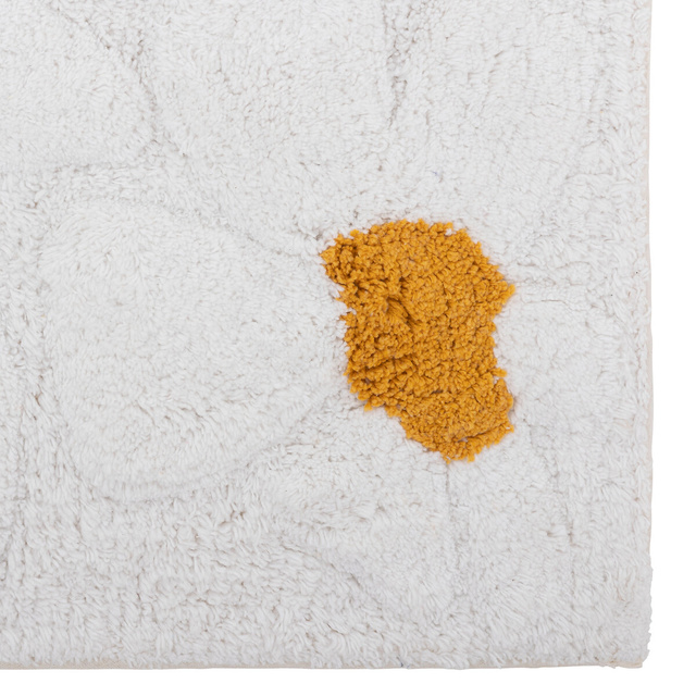 Covor pentru copii cu margarete DAISY, dublu tuftat, 60 × 90 cm