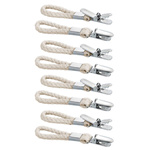 Set 8 cârlige pentru prosoape STABILO cu cleme