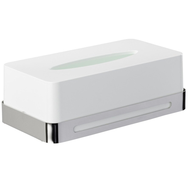 Cutie de șervețele PREMIUM PLUS, montată pe perete - oțel inoxidabil, WENKO