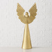 Figurina aurie din metal NURIEL, înger înalt de 65,5 cm
