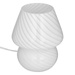 Lampa de masa ciuperca CARA, sticla, Ø 15 cm