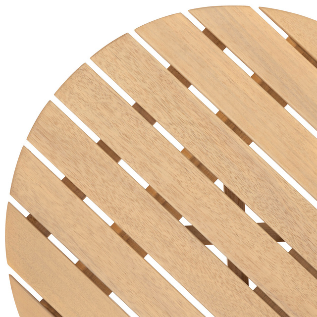 Masa de gradina din lemn de salcam OLVINIA inaltime 40 cm