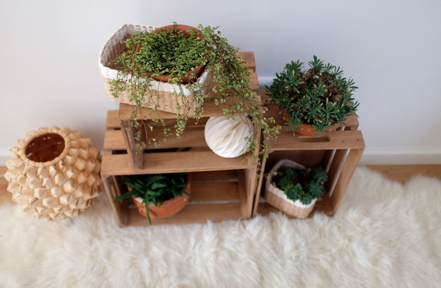 Cutie depozitare VINTAGE Zeller, Lemn, 25 x 20 cm, Maro