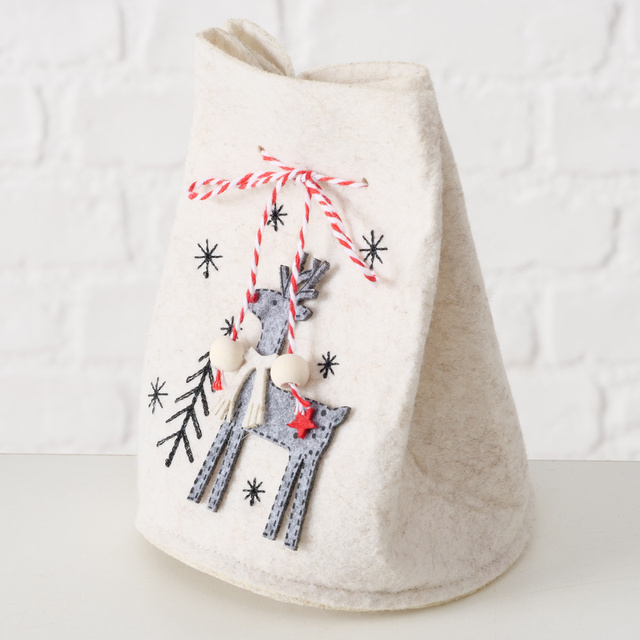 Sac pentru cadouri din material rigid JOY, înălțime 14,5 cm