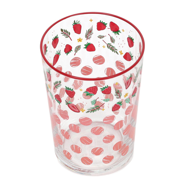 Pahar mare cu model fructat, 510 ml