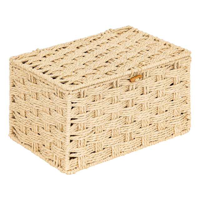 Set de cutii din hârtie naturală Elio x3