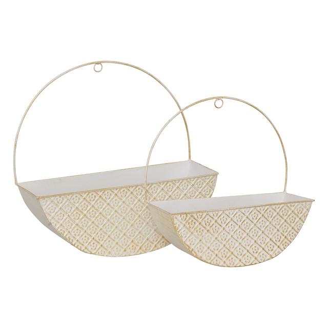 Set 2 ghivece de perete TINO, 34 cm