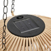Lampa solara suspendabila Jily, boho, Ø 28 cm