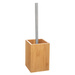 Perie WC BAMBOO cu suport, 30 cm