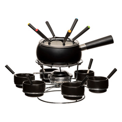 Set pentru fondue rotativ pentru 6 persoane, ceramic